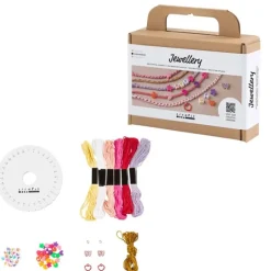Set para hacer pulseras de tela - Creativ Company