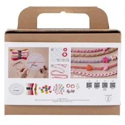 Set para hacer pulseras de tela - Creativ Company