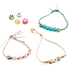 Set para pulseras con letras - Djeco