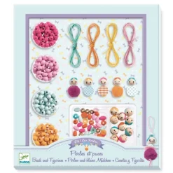Set para pulseras perlas y figuritas - Djeco