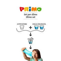 Set para slimes fluorescentes - Primo