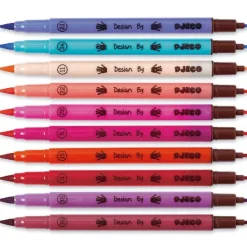 Set 10 rotuladores doble punta colores fashion - Djeco