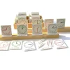 Set 48 tarjetas horas del reloj en inglés - Montessori