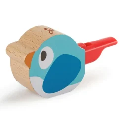 Silbato de madera pájaro azul - Hape