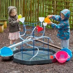 Sistema de canalización de agua para bandeja sensorial Mundo Activo - Tuff Tray