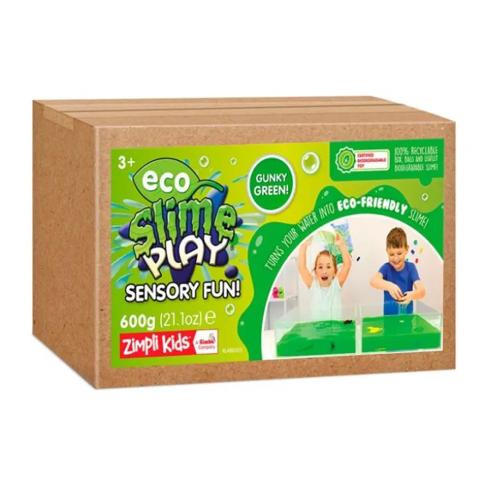 Slime sensorial ecológico verde 600 g - Zimpli Kids