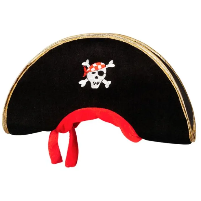 Sombrero alargado disfraz de pirata - Souza