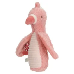Sonajero flamenco de peluche Safari Friends - Little Dutch