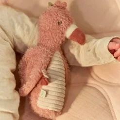 Sonajero flamenco de peluche Safari Friends - Little Dutch
