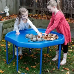 Soporte ajustable azul para bandeja sensorial Mundo Activo - Tuff Tray