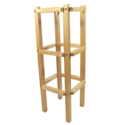 Stand de madera vacío para 12 bastidores - Montessori