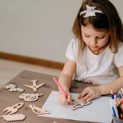 Stencils de madera para arena animales y vehículos (12) - JonEly