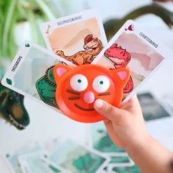 Sujeta-cartas gato - Djeco