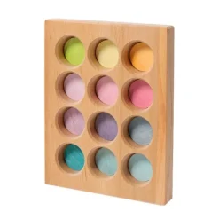 Tabla de madera de clasificación colores pastel - Grimm's