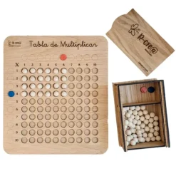 Tablas de multiplicar de madera Montessori (2) - R-cre@