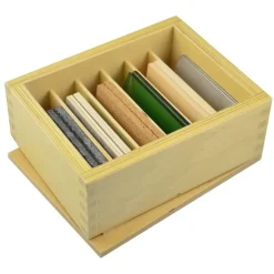 Tablas térmicas en caja de madera - Montessori