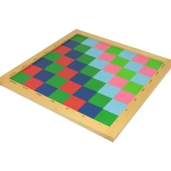 Tablero de ajedrez para multiplicar decimales - Montessori