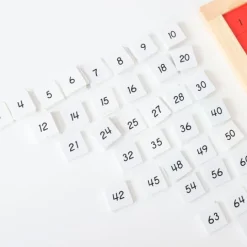 Tablero de madera Pitágoras - Montessori