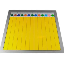 Tablero para fracciones decimales - Montessori
