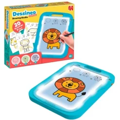 Tableta de dibujo paso a paso con luz Dessineo - Jumbo Goula