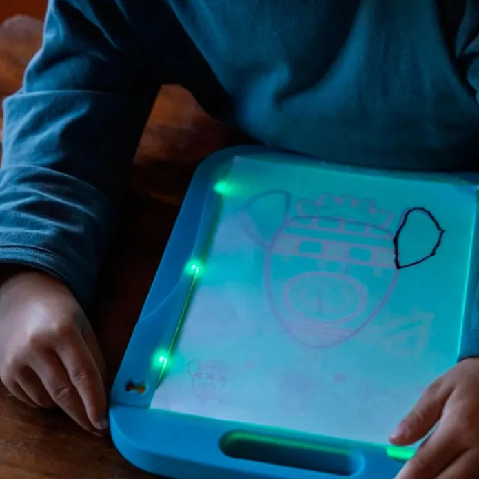 Tableta de dibujo paso a paso con luz Dessineo - Jumbo Goula