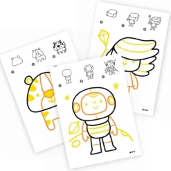 Tableta de dibujo paso a paso con luz Dessineo - Jumbo Goula