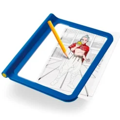 Tableta de luz portátil doble cara Kidydraw Pro azul Manga - Kidywolf