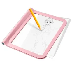 Tableta de luz portátil doble cara Kidydraw Pro rosa fashion - Kidywolf
