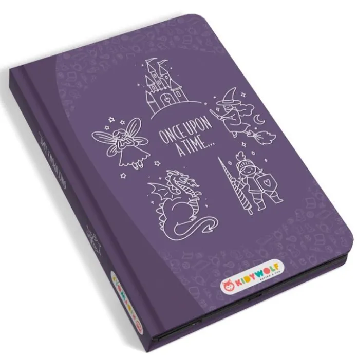 Tableta o pizarra de dibujo y escritura portátil Kidydraw Mini Cuentos - Kidywolf