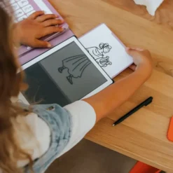 Tableta o pizarra de dibujo y escritura portátil Kidydraw Mini Princesas - Kidywolf