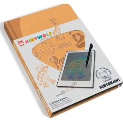 Tableta o pizarra de dibujo y escritura portátil Kidydraw Mini Animales - Kidywolf