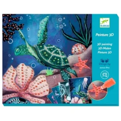Taller de pintura 3D Mundo submarino - Djeco
