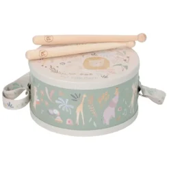 Tambor de madera Safari Friends - Little Dutch