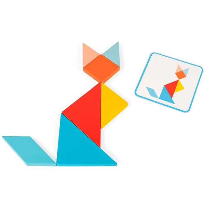 Tangram de madera Essentiel - Janod