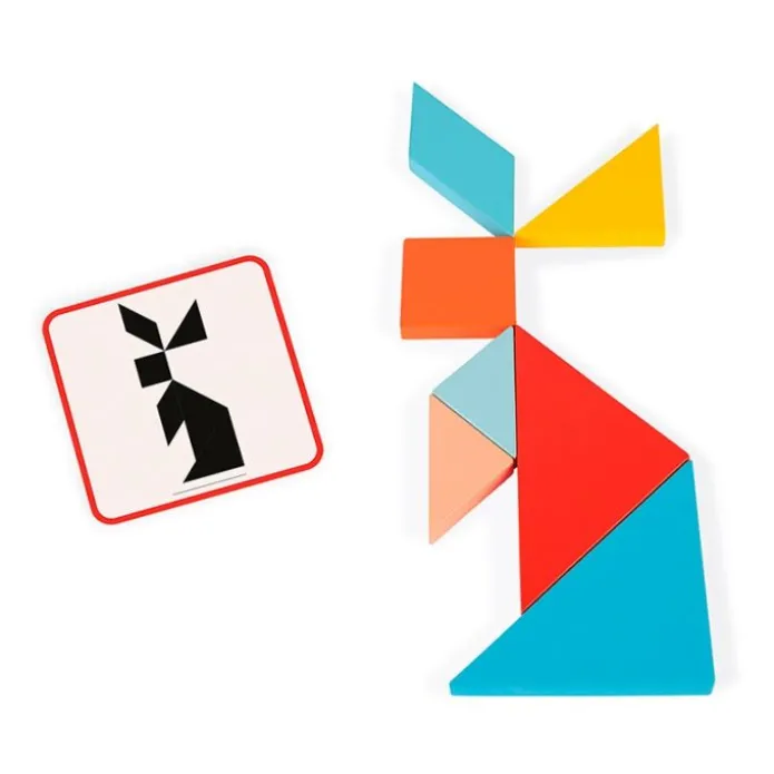 Tangram de madera Essentiel - Janod