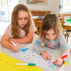 Tapete silicona reutilizable para colorear Jardín - Scribble Mat