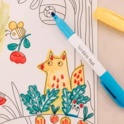 Tapete silicona reutilizable para colorear Jardín - Scribble Mat
