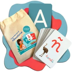 Tarjetas Aprendiendo el abecedario: Español (27) - Emeteca Kids