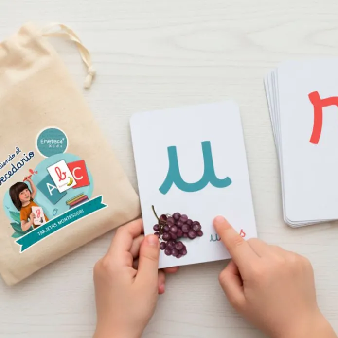 Tarjetas Aprendiendo el abecedario: Español (27) - Emeteca Kids