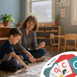 Tarjetas Aprendiendo el abecedario: Español (27) - Emeteca Kids