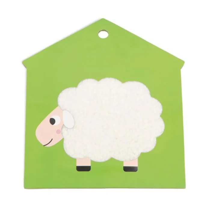 Tarjetas con texturas Granja - Janod