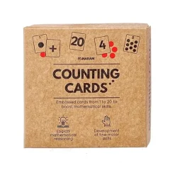 Tarjetas de números con relieve para contar - Panaram
