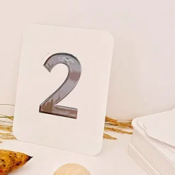 Tarjetas de números con relieve para contar - Panaram