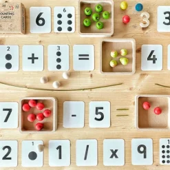 Tarjetas de números con relieve para contar - Panaram