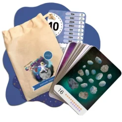 Tarjetas 8 idiomas Primeros números: Cosmos (30) - Emeteca Kids