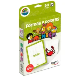 Tarjetas Minis Formas y colores (50) - Cayro