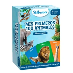 Tarjetas Mis primeros 100 animales (50) - Skillmatics