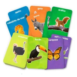 Tarjetas Mis primeros 100 animales (50) - Skillmatics