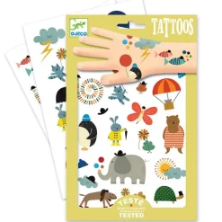 Tatuajes Animales bonitos - Djeco