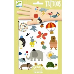 Tatuajes Animales bonitos - Djeco